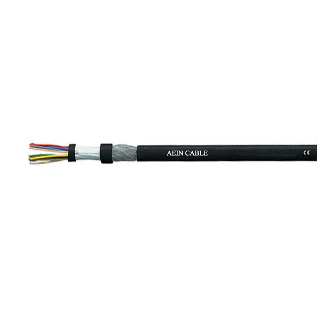 ( alternative) 0.34mm2 halogen-free TPE insulation PUR sheath screened Torsional Stress Cable Robot Cable - ANKUX.COM