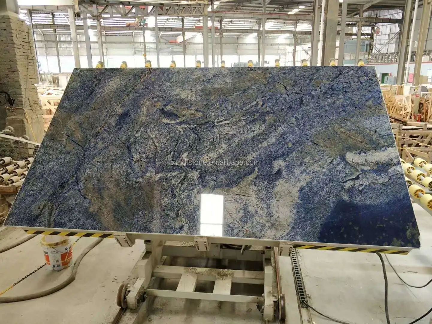 Blue Bahia Granite Tiles Sample - MMG Stone & Tile