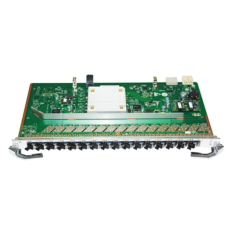 Gpon Olt Service Board 16 Ports With 16 C++ Sfp Module Gpuf For Huawei ...