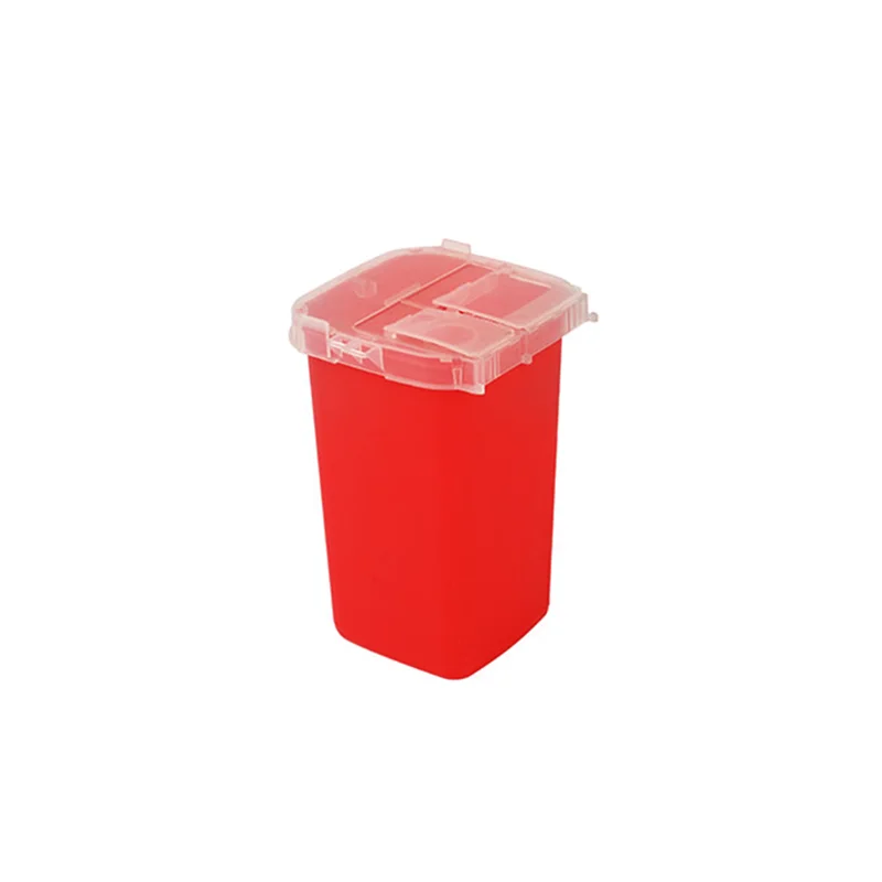 Small Sharps Container 1qt 1l Medical Disposable Small Disposable