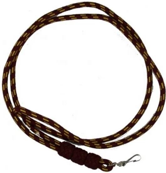 Oem Ceremonial Whistle Cord Lanyard With Brass Whistle Hook Wholesale ...