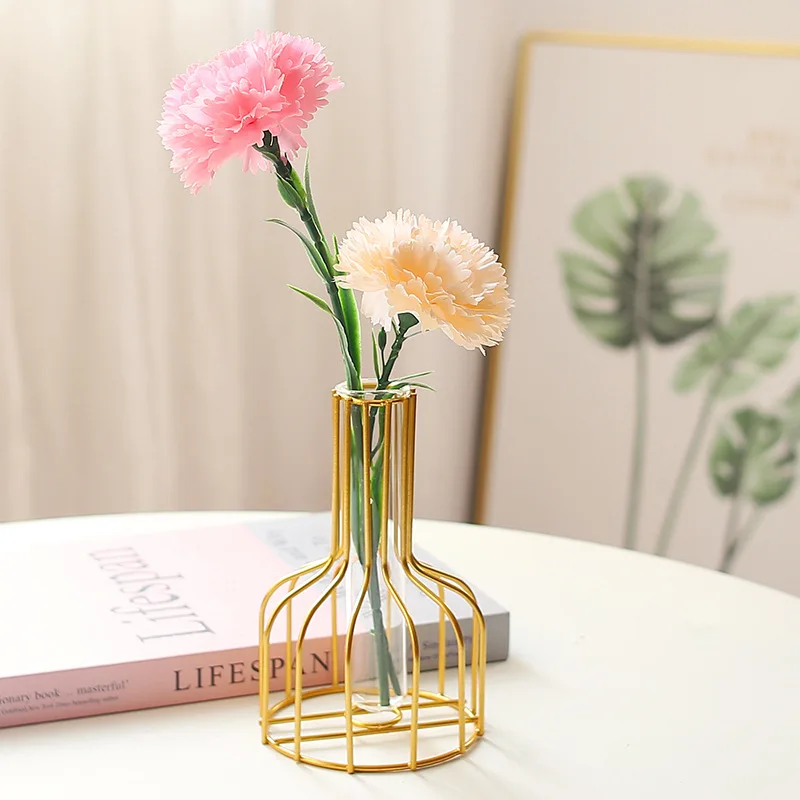 Wholesale Artificial Carnation Flower Heads Silk Flower Head Carnation