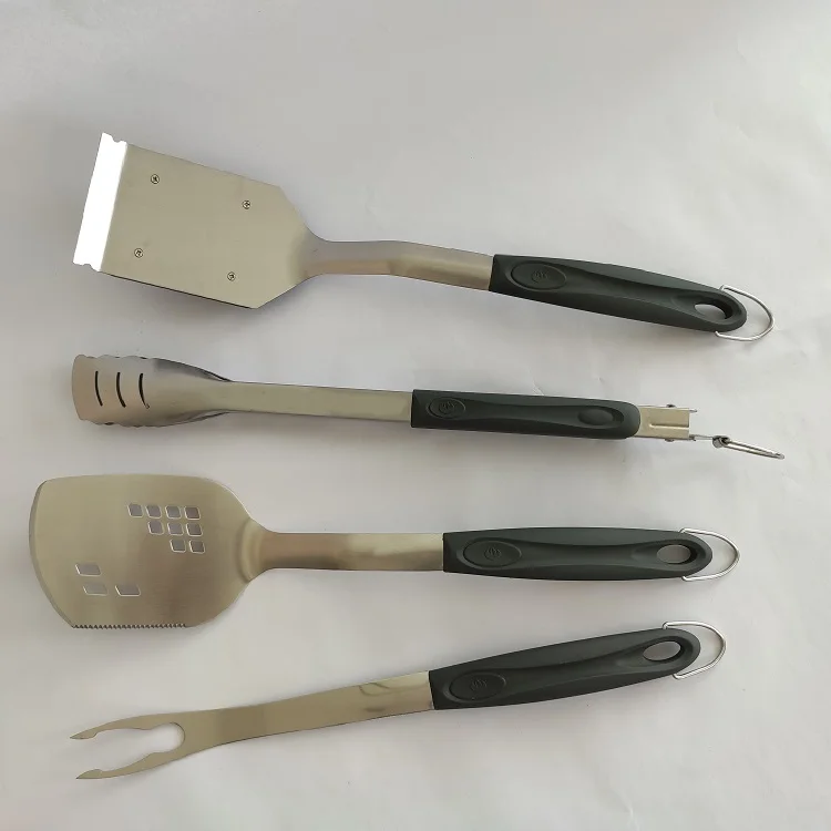 Sale Black Handle Cooking Utensils Stainless Steel Kitchenware Gift Set