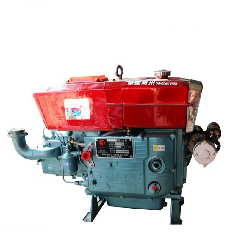 8hp 15hp 20 hp 22hp 24hp Changfa ZS1110 elektrische starten einzylinder diesel motoren