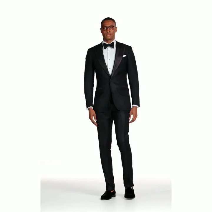 Costume 2 Pièces Homme Ajusté - Tenue Élégante Pour Bureau, Mariage, Soirée Ou Affaires