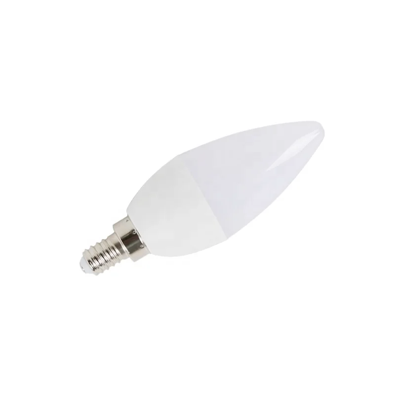 Classic E12 LED Candelabra Light Bulbs, Equivalent 60W, 550 Lumens, White,Warm White Chandelier Bulb, Non-dimmable, Candelabra