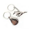 Wholesale Metal Key Chain Custom 3D Cute Animal Logo Keychains with Key Tag Ring for Promotional Gifts