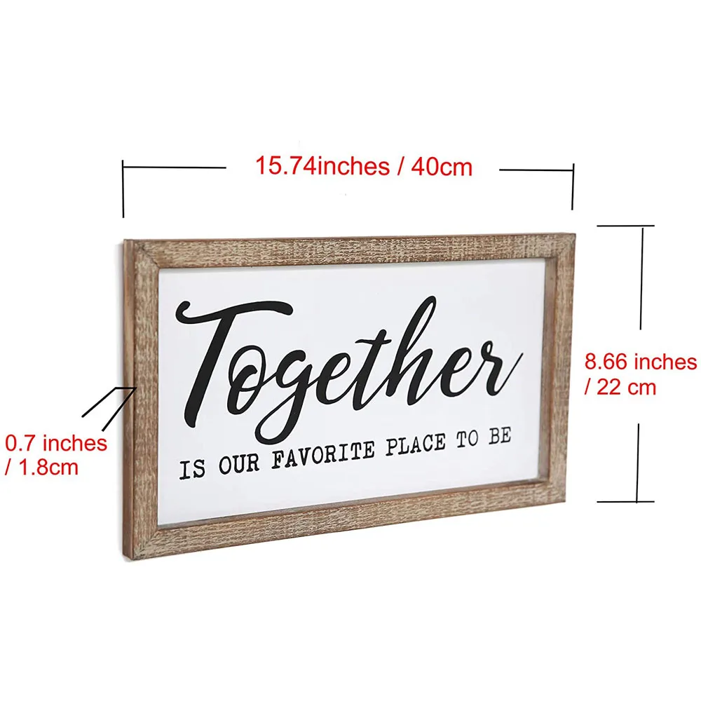 12 X 16 Inches Rustic Wood Framed Modern Farmhouse Home Wall Decor Sign Buy Wooden Wall Sign National Flag Print Solid Wood Wall Art Product On Alibaba Com