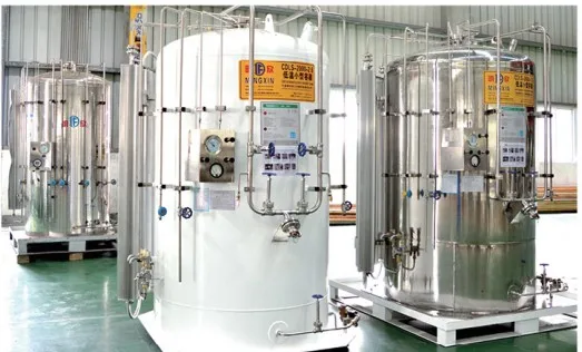 Liquid oxygen  carbon dioxide nitrogen storage tank Low Temperature  tank Liquid oxygen tank details