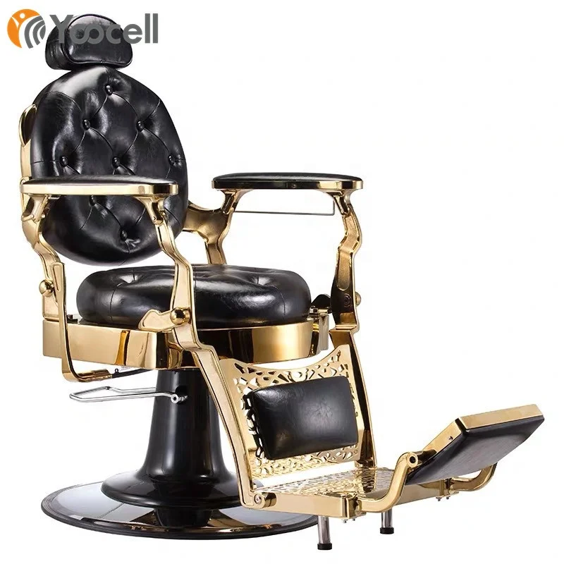 

High quality Barber chair,5 Pieces, Black;white;red;brown;dark gray