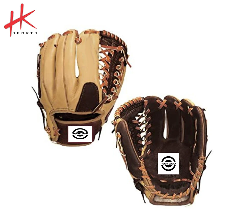Cowhide Leather Baseball Softball Gloves Custom Baseball Fielding
