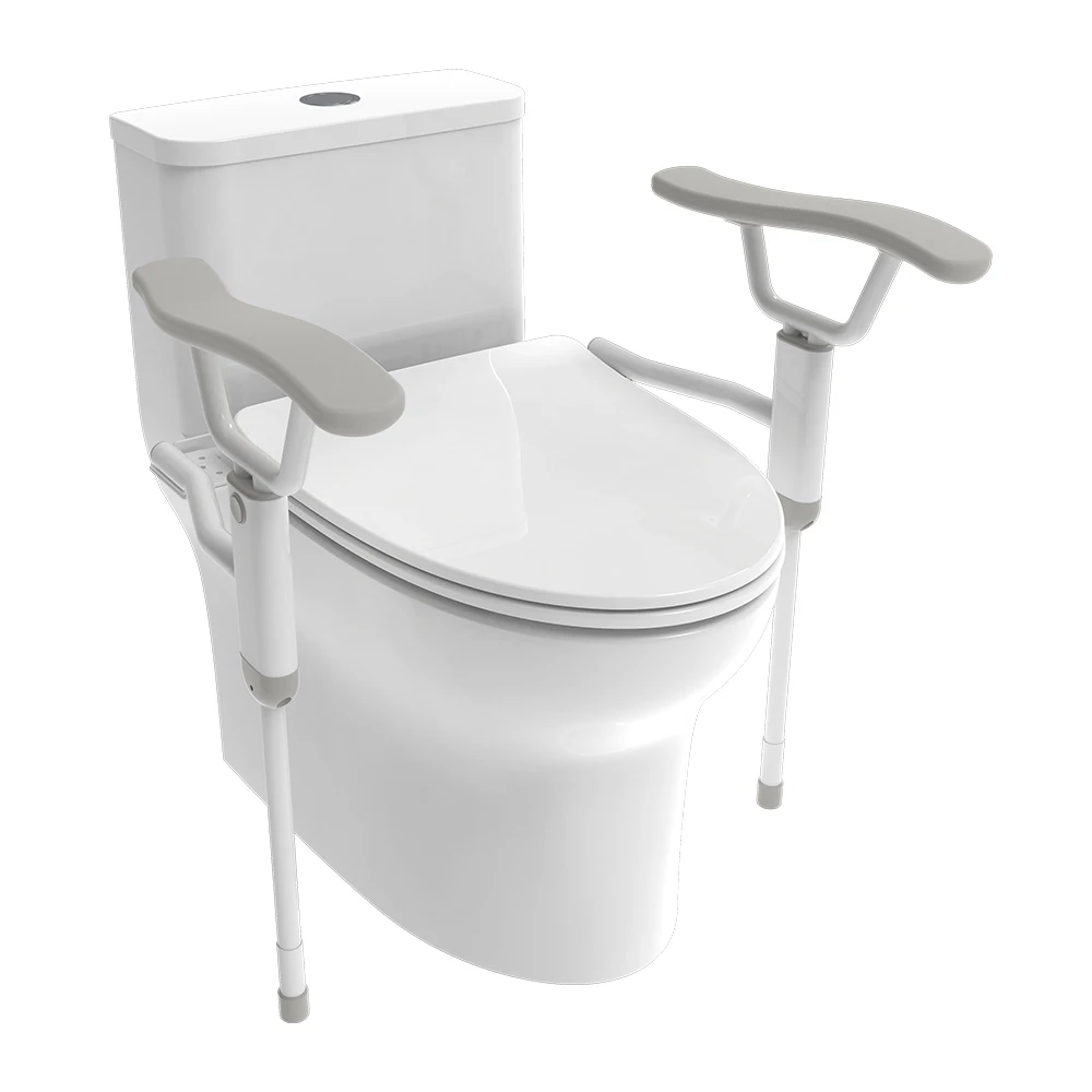 Adjustable Toilet Safety Frame Rail Toilets Handle Handrail Grab Bar