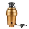 ANJIE Luxury gold business electric household food waste dining kitchen garbage processor