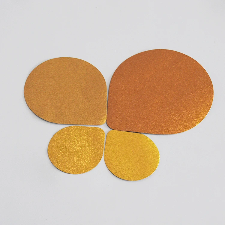 Embossed Aluminum Easy Peel Off Foil Lid For Food Container Packaging