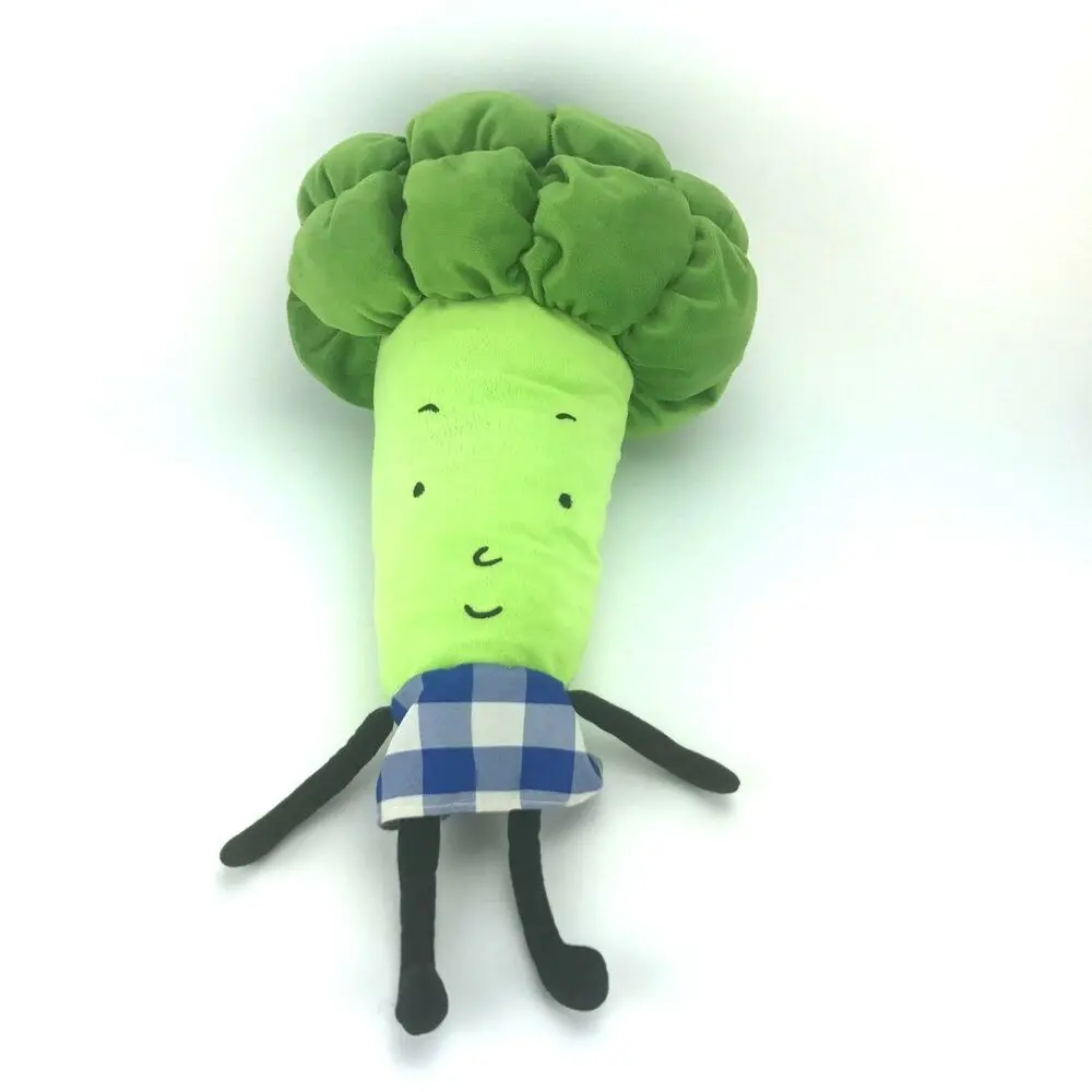 热卖教育婴儿玩具蔬菜西兰花毛绒玩具