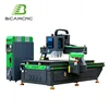 Automatic tools changer 3 axis 3d wood cnc router machine for woodworking