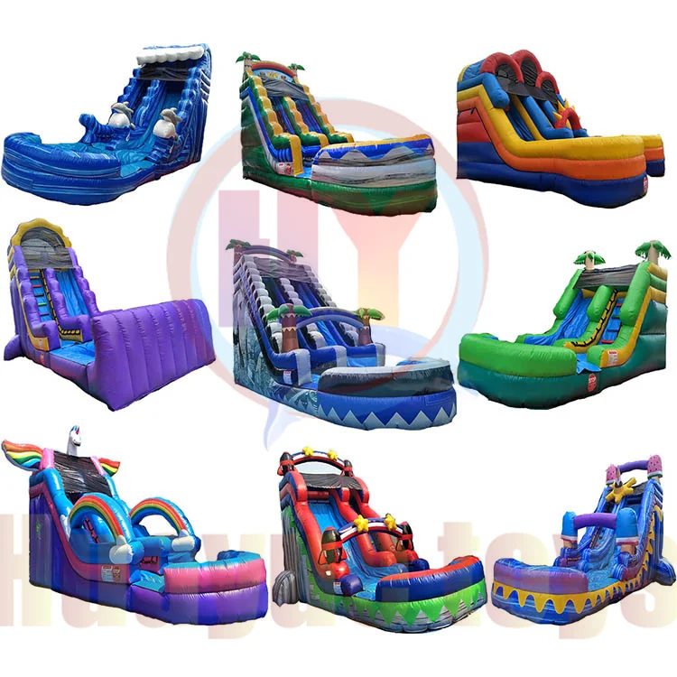 Top Selling Inflatable Waterslide Used Pool Slide Used Commercial Water Slides Buy Inflatable