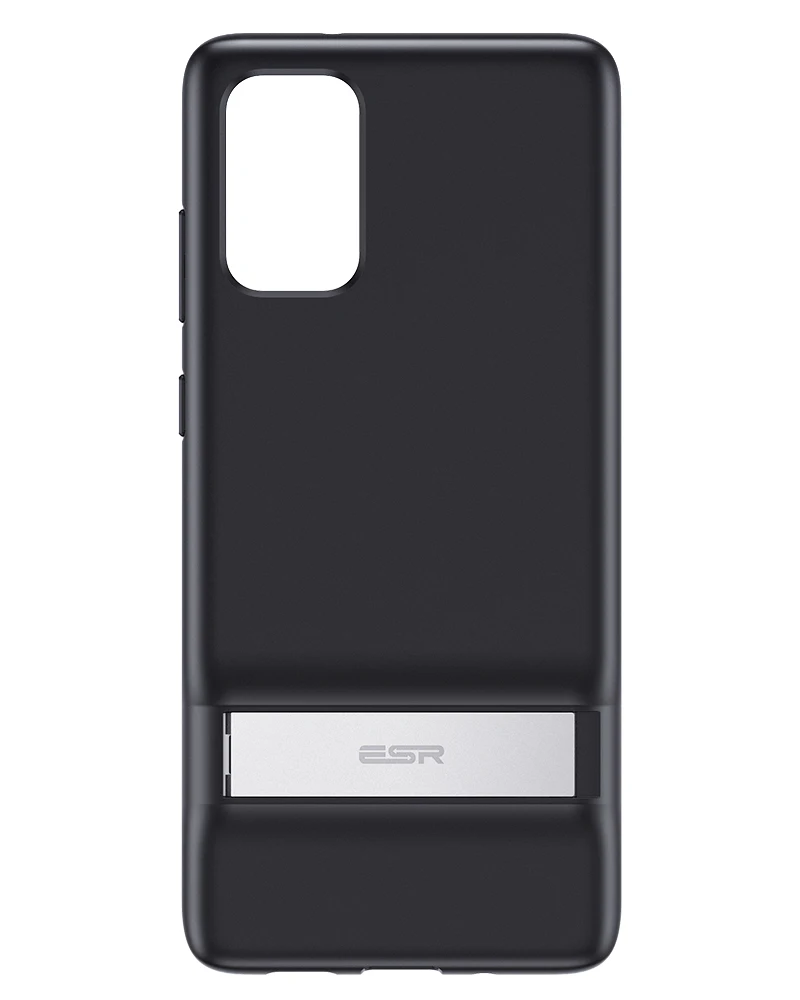 ESR Flexible Bumper Protective Cover For Samsung S20/S20+/S20 Ultra Metal Kickstand transparent phone case