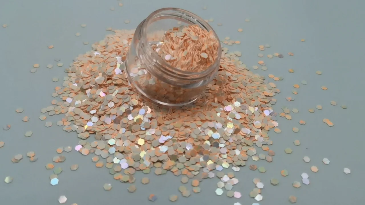 Wholesale Bulk Chunky Loose Mix Dust Black Colors Glitter For Paint