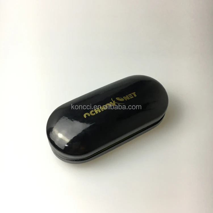 Wholesale Unique glasses case from China Double Layer Iron glasses storage  box contact lens case with LOGO TH-288 From m.