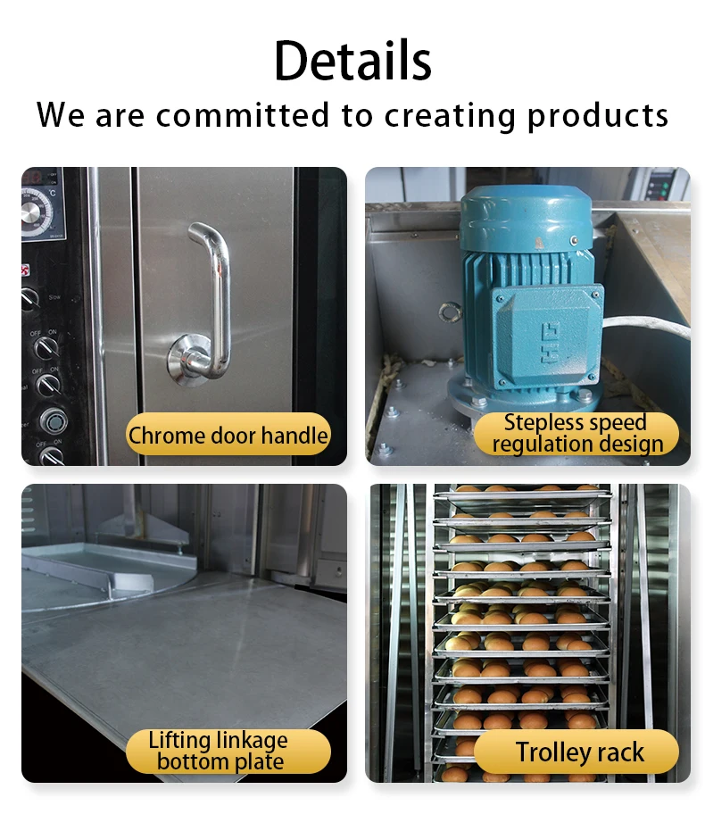 Cheap 32 64 Trays Southstar Oven Rotary Italy Oven Making Machine Gas Electric Baking Price For