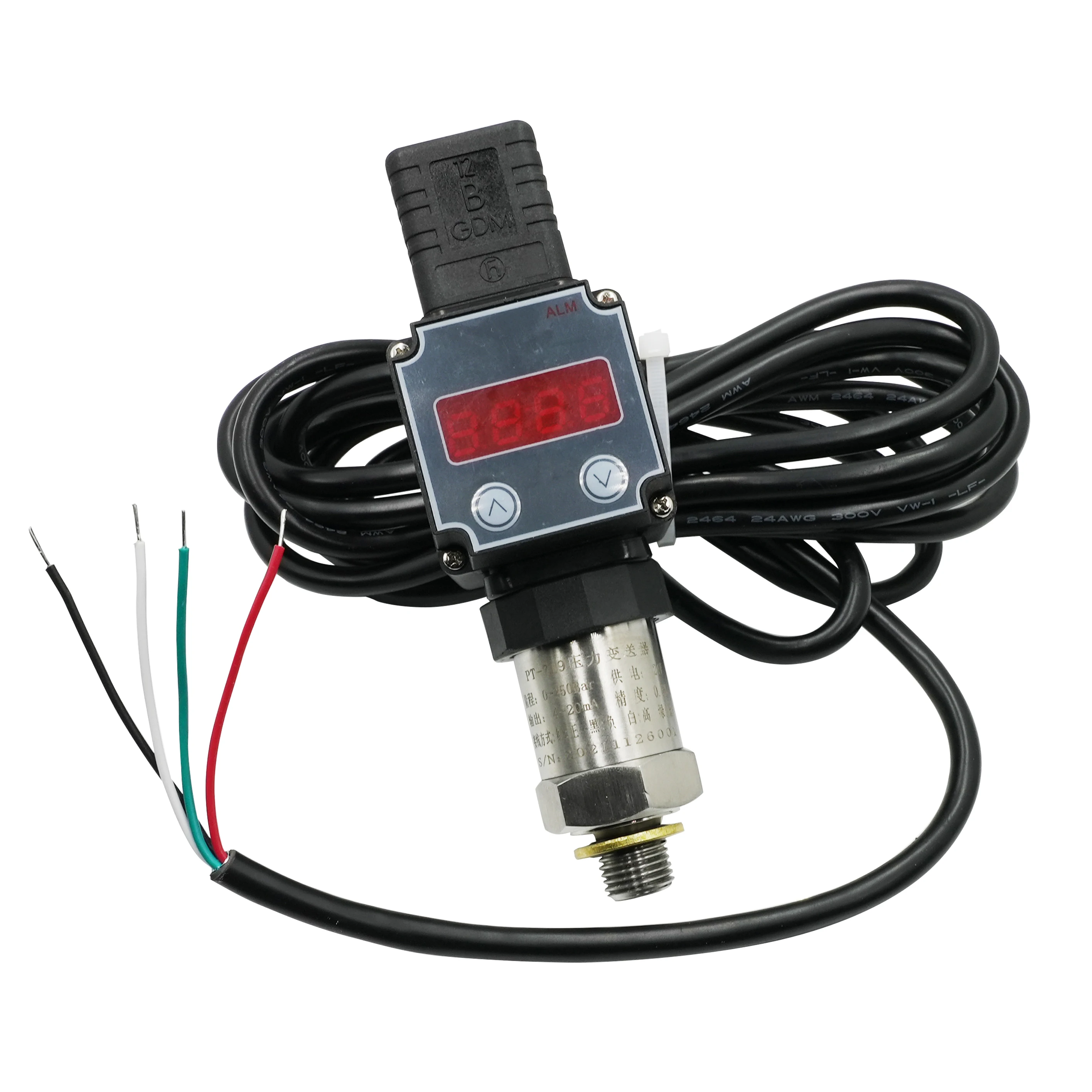4 20ma 010v 600bar Pressure Transmitter For Hydraulic And Injection