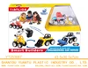 Window box packing smart builders colors assorted kids sssemble toys magnetic blocks car DIY cars