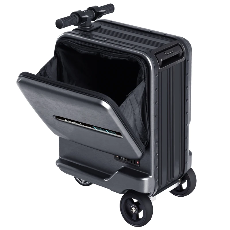 automatic luggage trolley