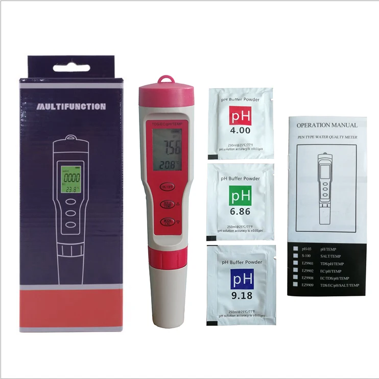 Ph And Conductivity Meter Ez9908 Ph Meter Tds Meter Ec Meter