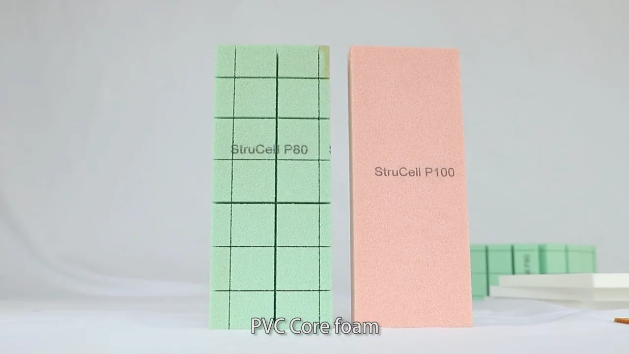 Marine Grade Pvc Closed Cell Structural Foam Board For Vacuum Infusion