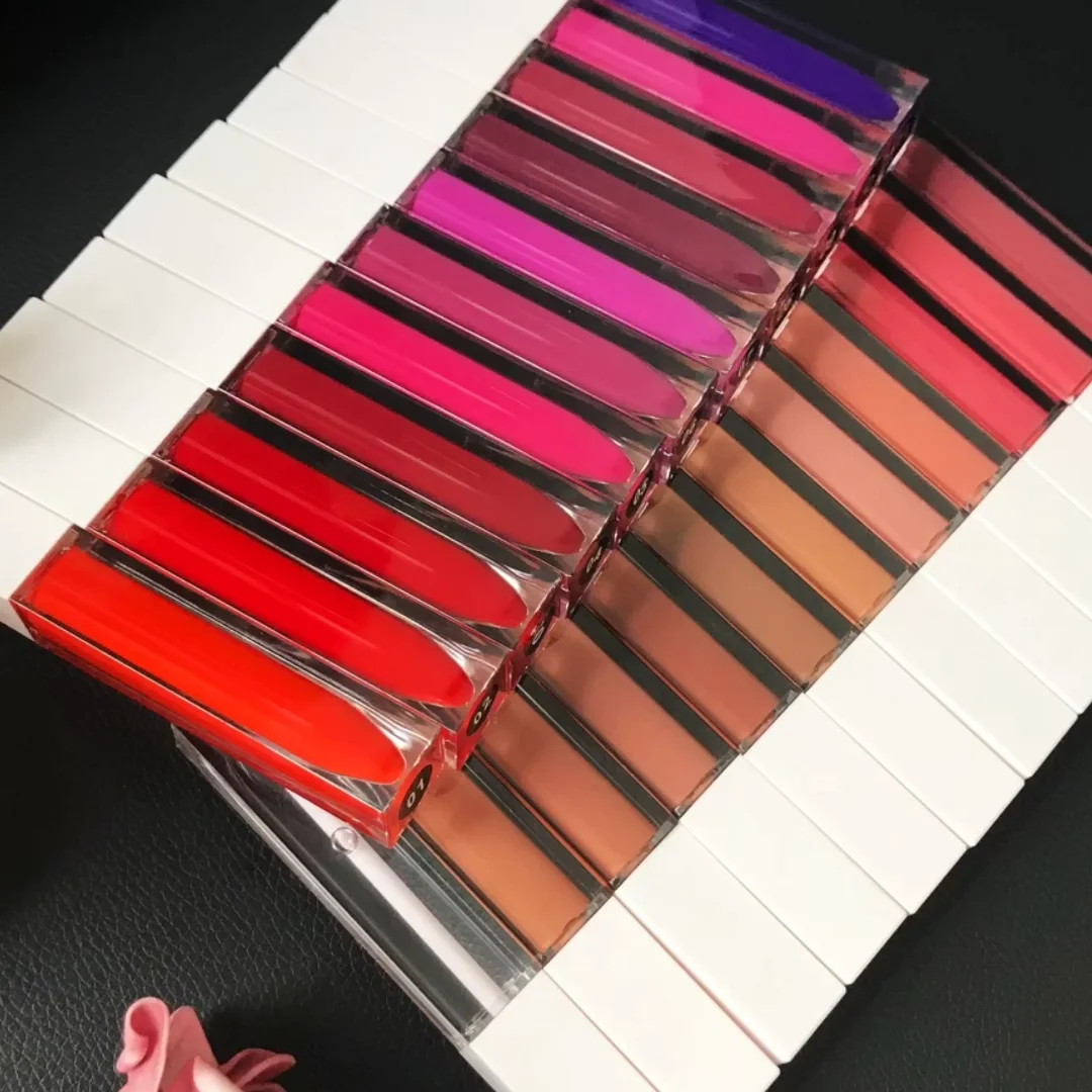 High Quality Matte Lipstick Base 23 Color Nude Matte Lipstick Own Brand