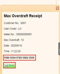 STS Integrated Keypad Smart Water Meter with Free Vending Software and 2 Years Warranty IP68 Brass Material
