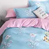 Wholesale pastoralism skin friendly anti bacterial anti mite additive sanding plant cashmere bedding sets