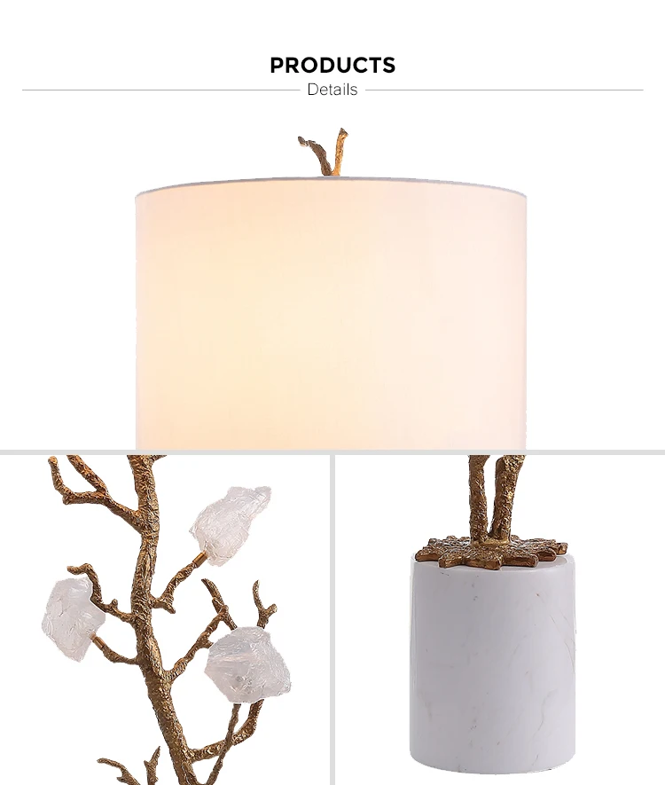 elegant tree branch table light