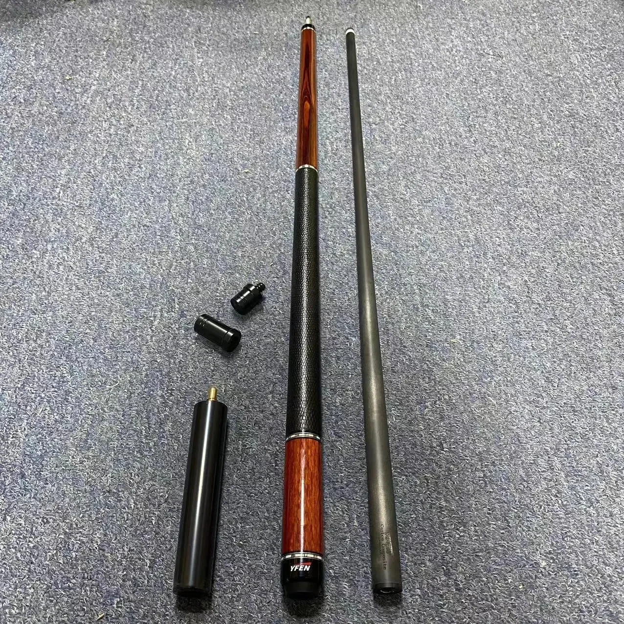Yfen Carbon Pool Cue - High-Tech Handmade Billiard Stick