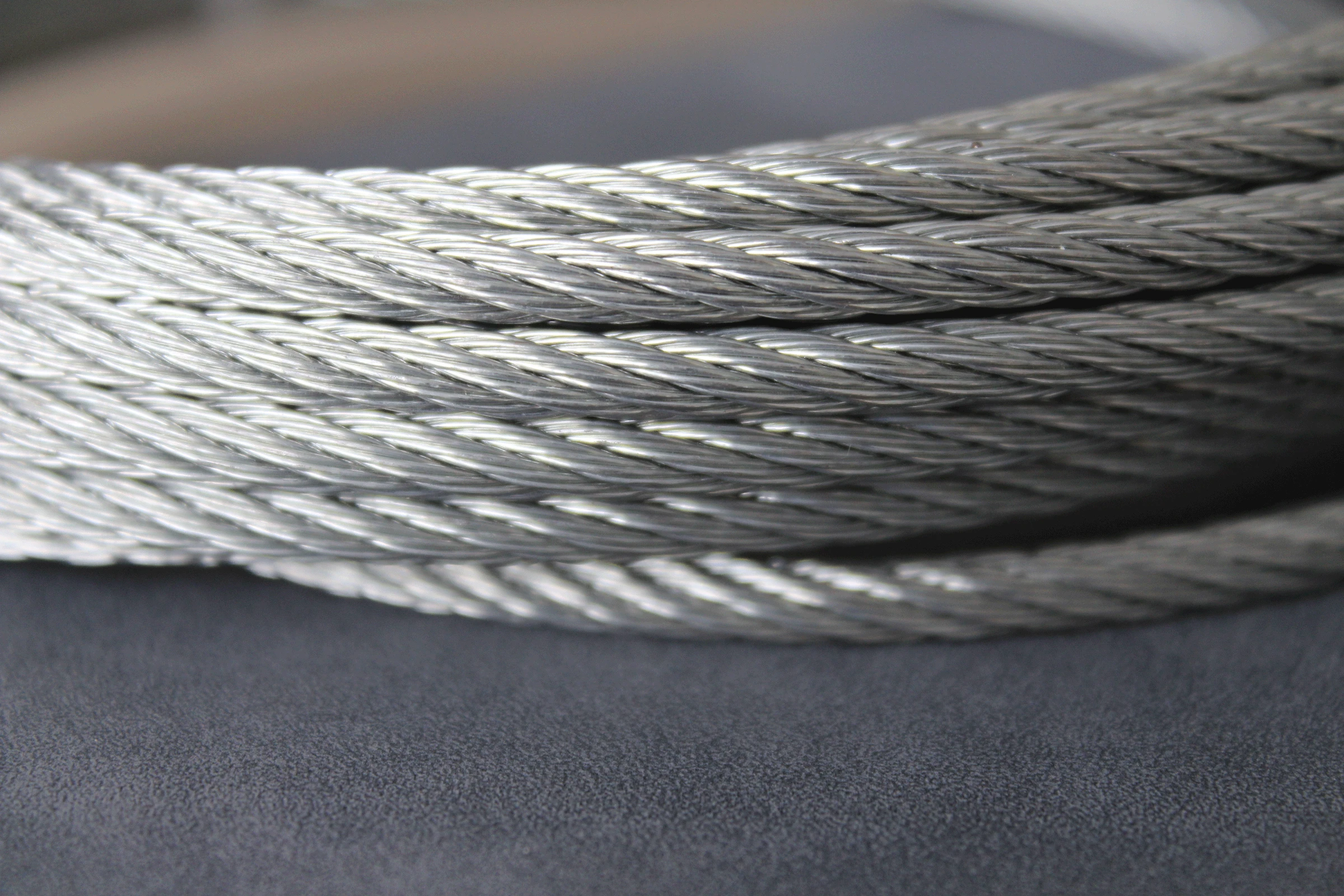 Galvanised Wire Rope 7x7 1mm Per 2 Meter  Cable Handy Straps 