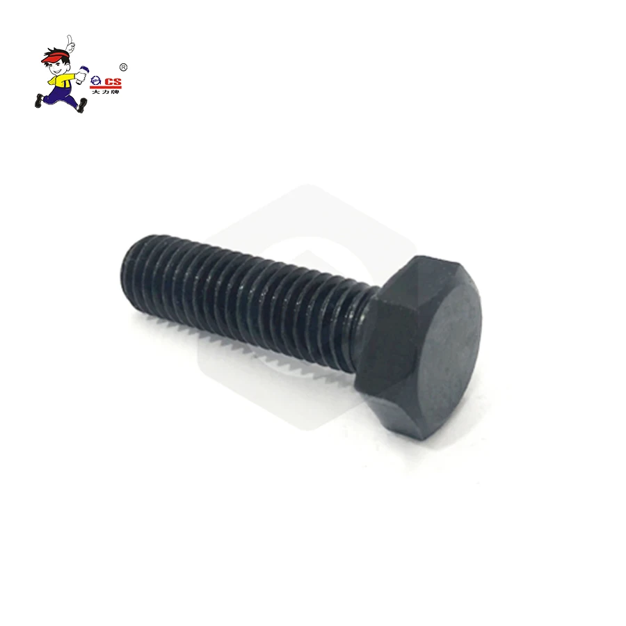 
Metric steel Hex head bolts M16-M30 class10.9 12.9 DIN931 DIN933 Factory Price Fasteners Bolt 