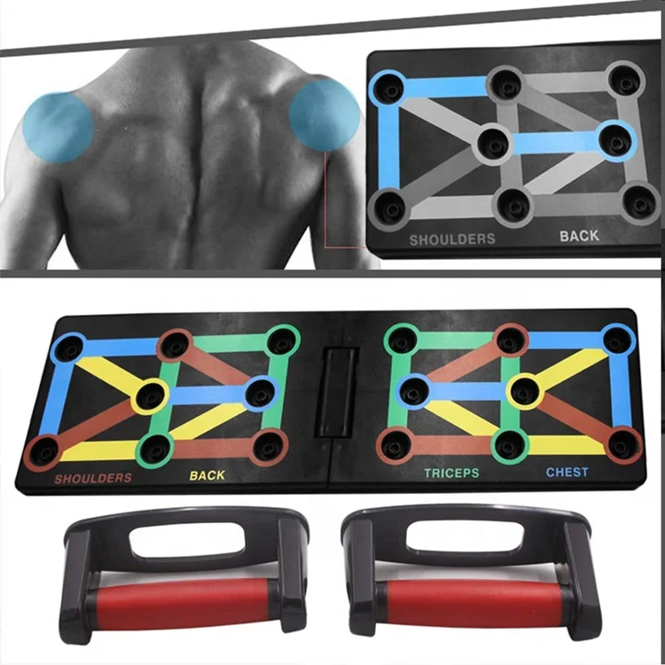 Push up Board for Home Training Exercise Tool Push up Bracket Board
