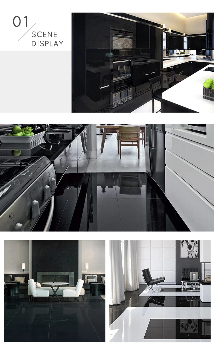 baldosa de porcelana pulida super negro 60x60 600x600 super negro porcelana pulida baldosas de piso buy antideslizante baldosas de porcelana piso