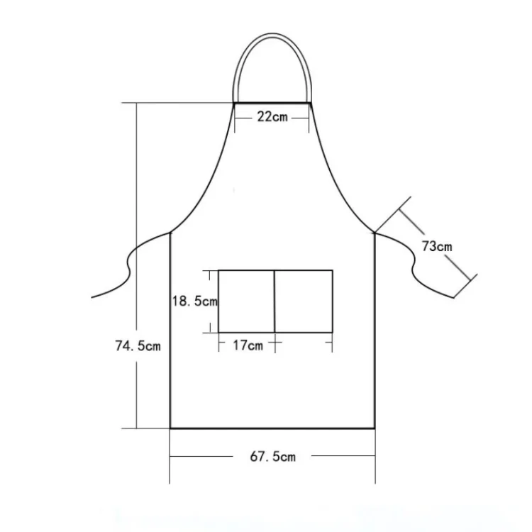 热销烹饪厨房围裙厨师服务员咖啡馆店美发店为女性围裙围兜