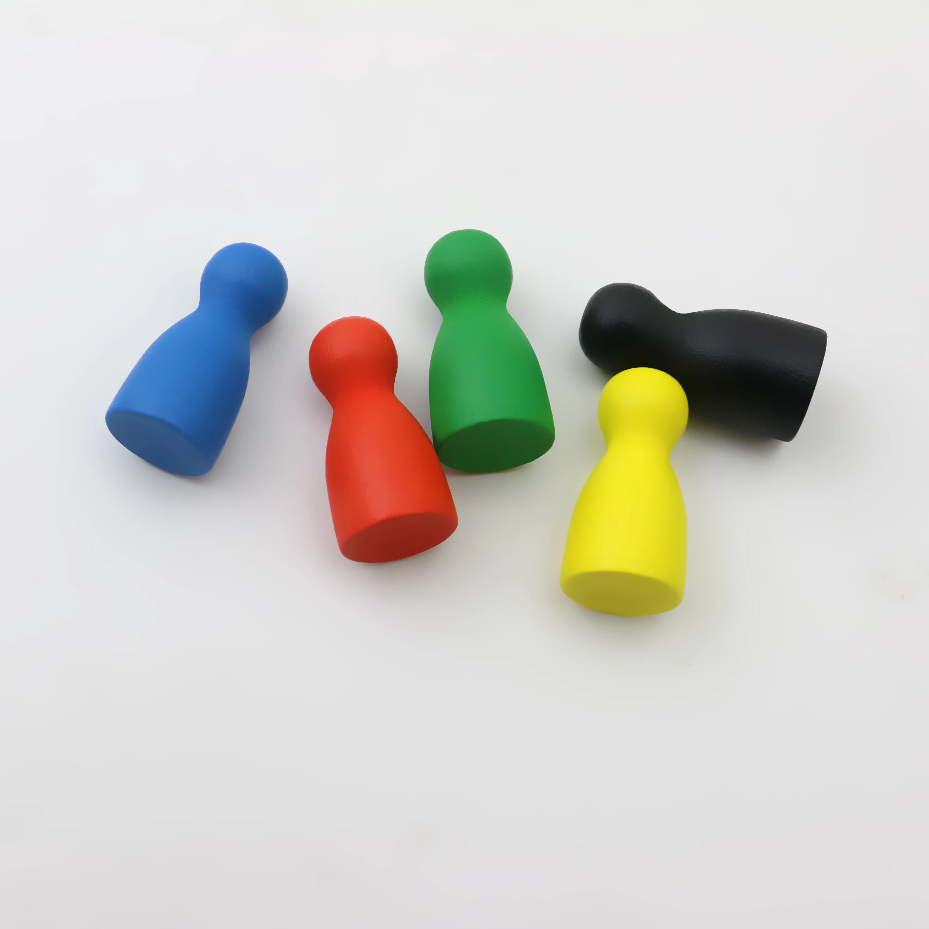Colored Wooden Game Pieces Wooden Game Pawns Buy Colored Wooden Game