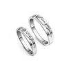 Factory custom rings jewelry nickel-free numbers letter 1314 I Love You 925 Sterling silver ring for wedding