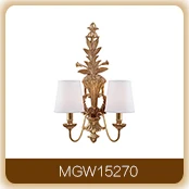 copper traditional wall lamp