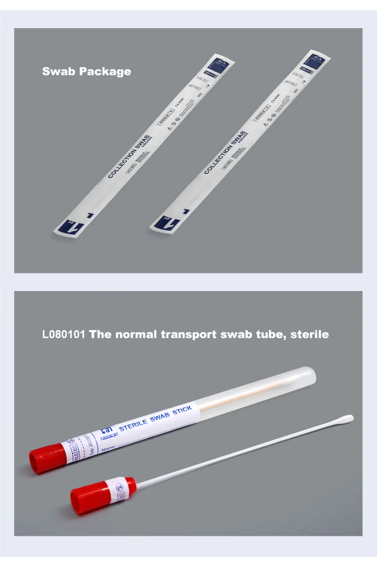Nasal Swab Oropharyngeal Swab Specimen Collection And Transport Kits
