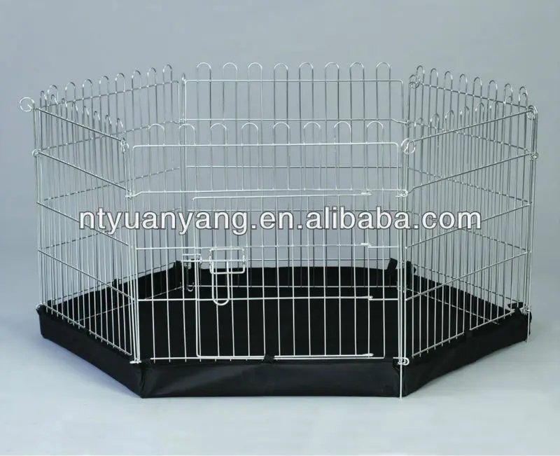 Eight Panels Galvanized Outdoor Metal Wire Pet Playpen Rabbit Hutch