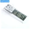 Mini Transparent Car Auto Clock with Digital LCD Display