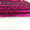 wholesale high quality 100% polyester reversible fish scale sequin fabric for evening dresses party