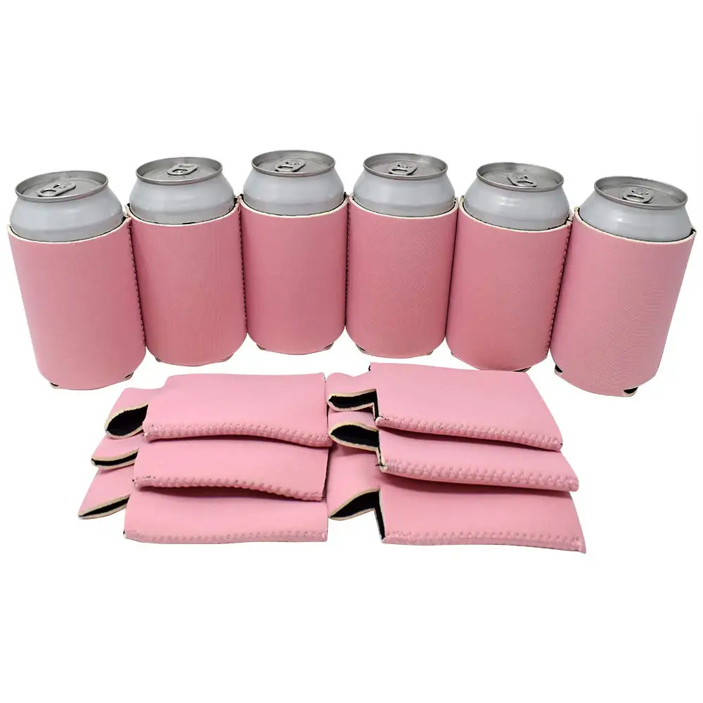 Can cooler sleeve with beverage can demonstrating perfect fit