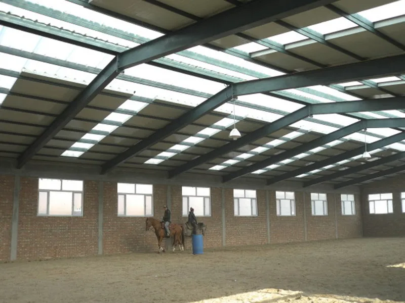 预制钢马厩的快速施工