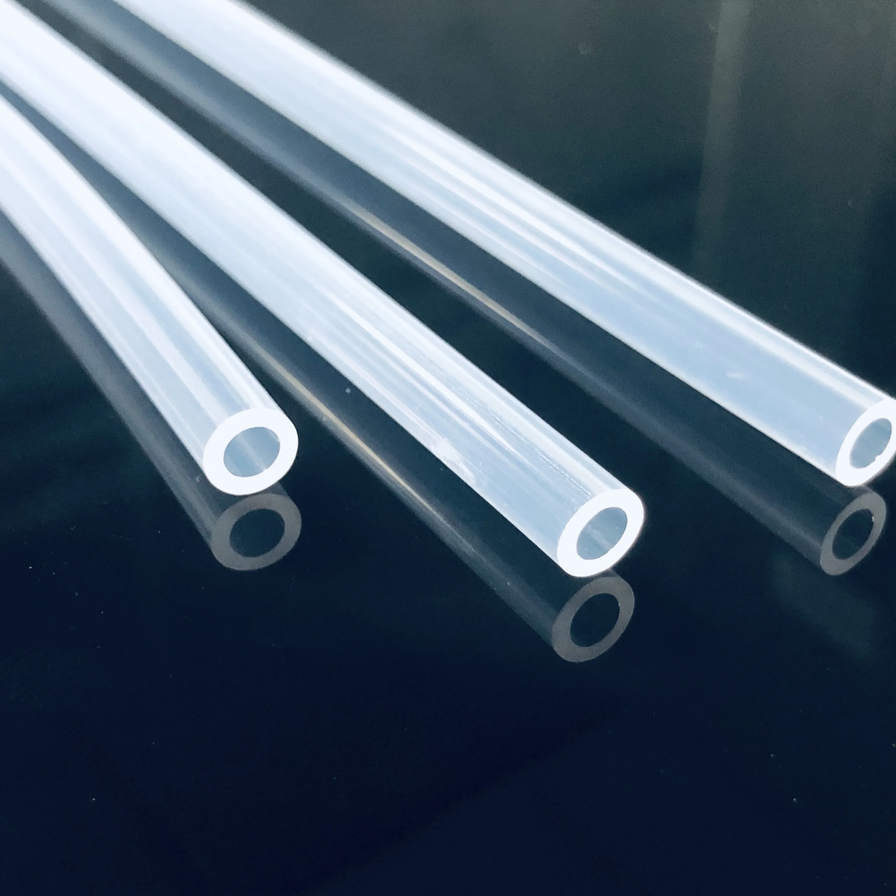 Custom Soft Silicone Urine Drainage Pipe Therapy Flexible Urinary Catheterization Elastic Medical Hose Urinary Catheter Tubing manufacture